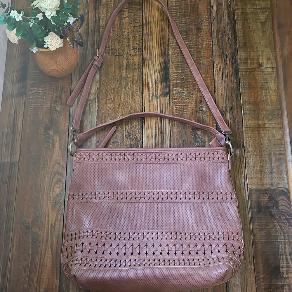 Antik Kraft Women's X-Large Brown‎ Tote Bag Purse.